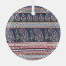 Search for paisley pattern christmas tree decorations Abstract