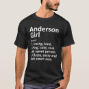 Search for anderson tshirts California