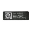 Search for chalk board return address labels Trendy