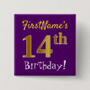 Search for 14th birthday badges 14 years old