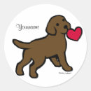 Search for chocolate lab stickers Cute