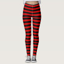 Search for red and black stripe leggings Striped