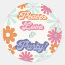 Search for 1960s peace stickers Groovy