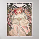 Search for alphonse mucha flowers posters Girl