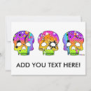 Search for skull art invitations Mexican