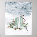 Search for cute christmas posters Watercolor