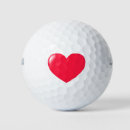 Search for heart golf balls Feminine