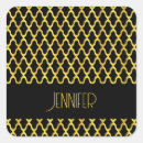 Search for geometric square pattern stickers Gold