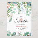 Search for pink confirmation invitations Foliage