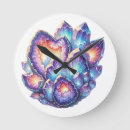 Search for geode clocks Crystals