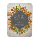 Search for fall save the date magnets Botanical