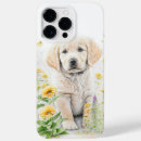 Search for golden retriever puppy iphone cases Watercolor