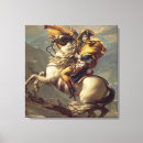 Search for napoleon canvas prints Horse