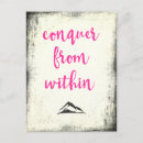 Search for conquer your postcards Inspirational quote