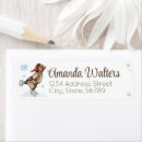 Search for winter snowman return address labels Woodland