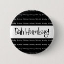 Search for bah humbug badges Funny