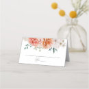 Search for coral place cards Peonies
