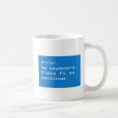 Search for computer error mugs Humour