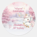 Search for 5th birthday stickers Girl