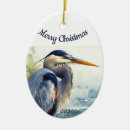 Search for great blue heron christmas tree decorations Bird
