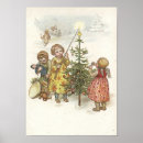 Search for light a candle art Vintage