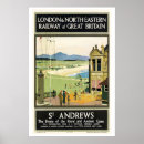 Search for golf advertising posters Classic travel illustration