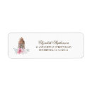 Search for paper lanterns return address labels Floral