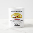 Search for monogram for him mugs Husband