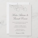 Search for flower sketch wedding invitations For her