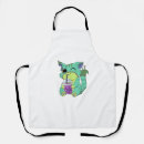 Search for goths aprons Black cat