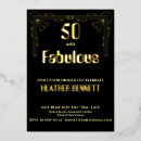 Search for black tie event birthday invitations Modern