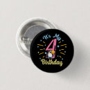 Search for 4 year old birthday badges For kids