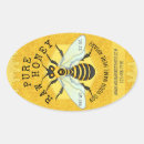 Search for large bee stickers Honeycomb