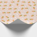 Search for carrot wrapping paper Rabbit