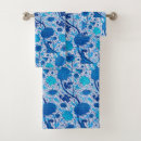Search for navy blue flowers bath towels Shades of blue