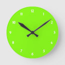 Search for lime green clocks Colour