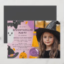 Search for purple and orange invitations Cute