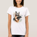 Search for german shepherd womens tshirts Style
