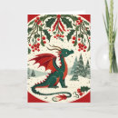 Search for fantasy art christmas cards Dragon