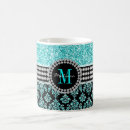 Search for monogram damask mugs Chic