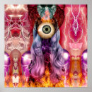 Search for psychedelic woman art Rainbow