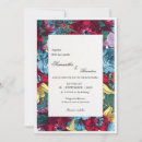 Search for burgundy and teal invitations Vintage