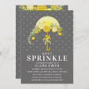 Search for yellow and grey baby shower invitations Modern