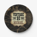 Search for 80th birthday plates Milestone