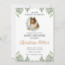 Search for collie invitations Watercolor