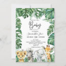 Search for green giraffe invitations Party animals