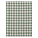 Search for green and white gingham tablecloths Pattern