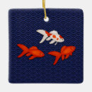 Search for goldfish christmas tree decorations Ryukin