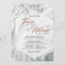 Search for grey marble invitations Trendy