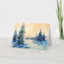 Search for impressionist christmas cards Winter